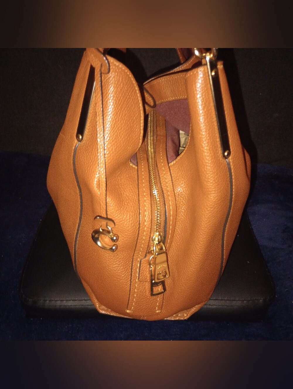 Coach Dalton 31 Saddle Brown Shoulder bag - Picture 5 of 16